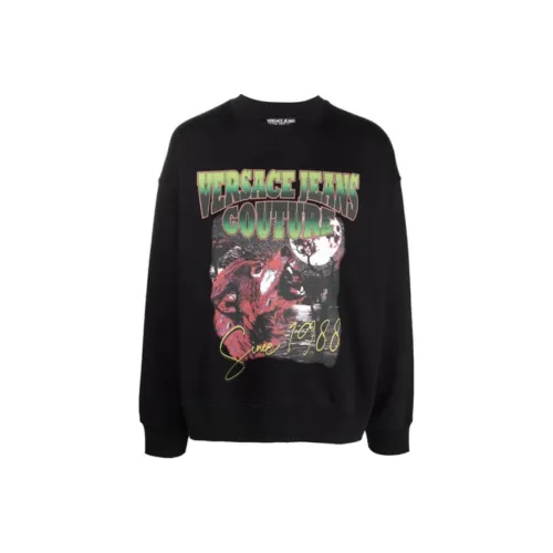 VERSACE JEANS FW21 Sweatshirt Men's Black