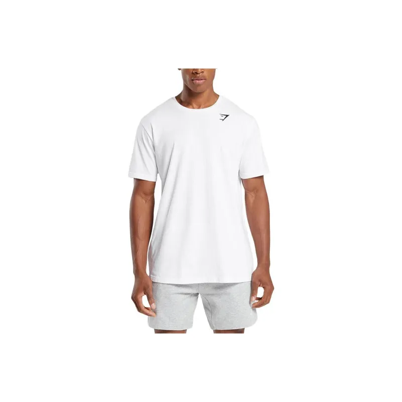 GYMSHARK T-Shirts Men White-0