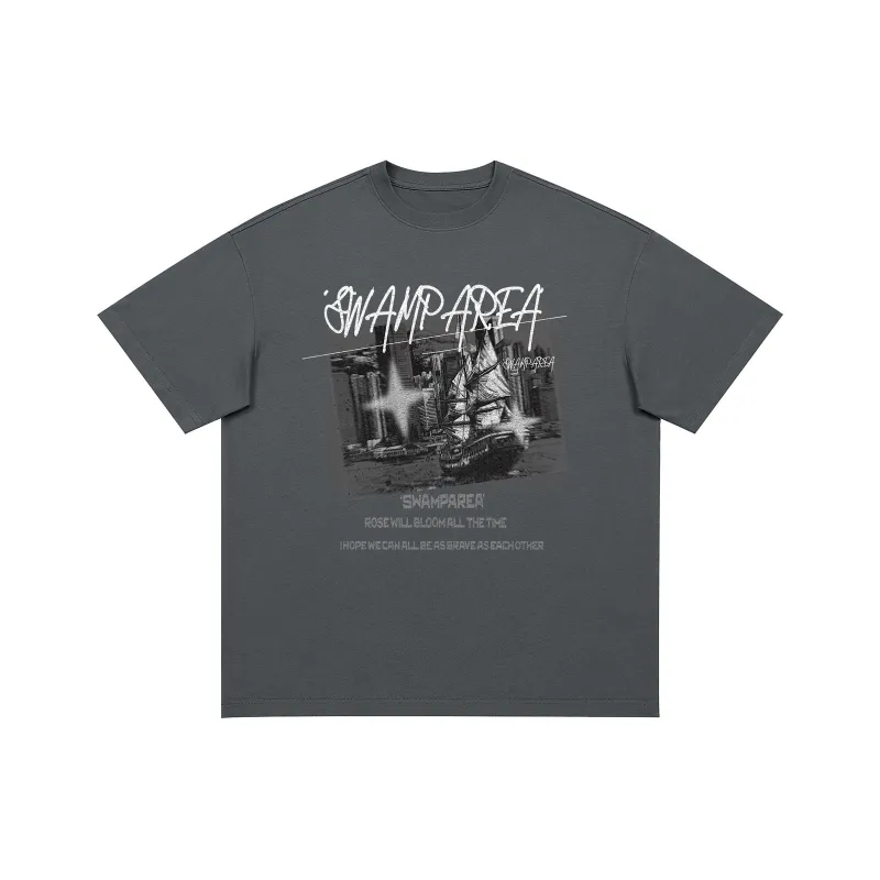 SWAMP AREA T Shirts Unisex-14