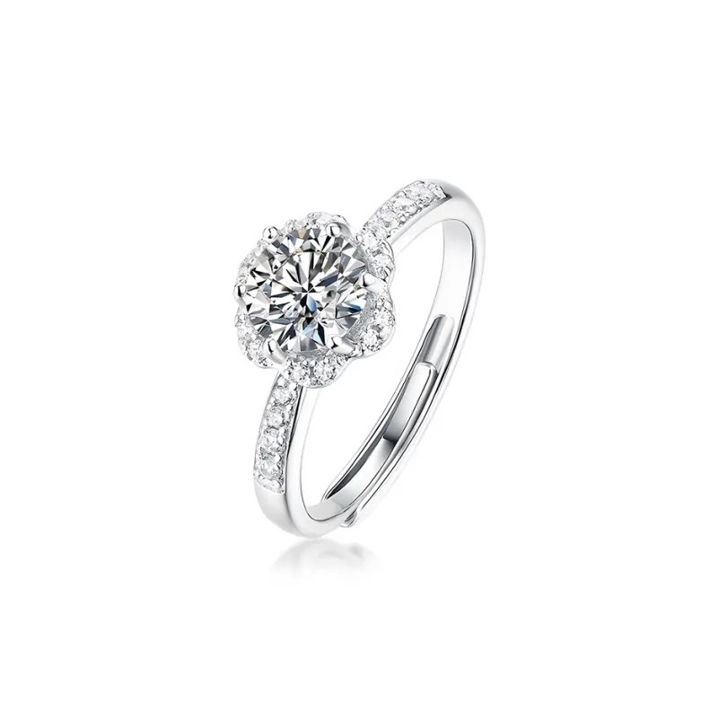 SUNFEEL S925 Silver Rings Women's-0