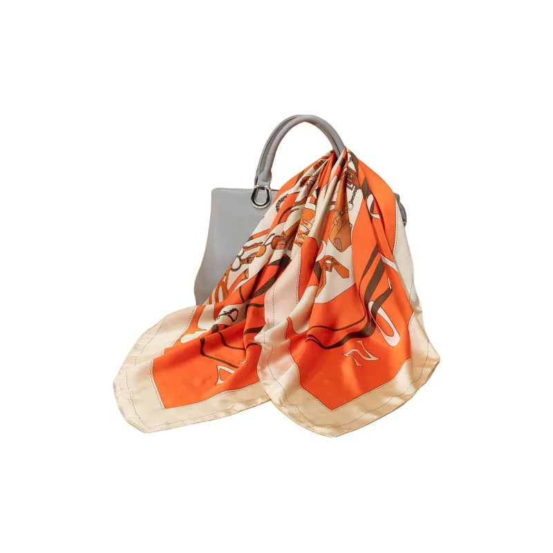 Shanghai Story 100% Polyester Silk Scarves Women's-77