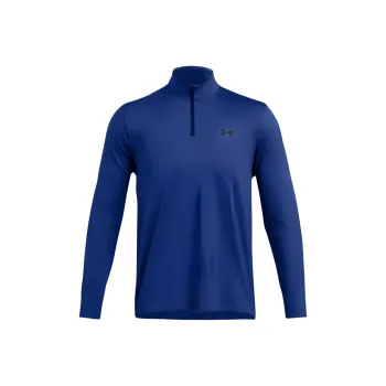 Under Armour Match Play ¼ Zip T-Shirt Men's Tech Blue