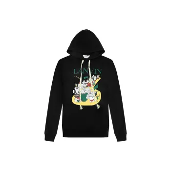 Lanvin Sweatshirts Unisex Black