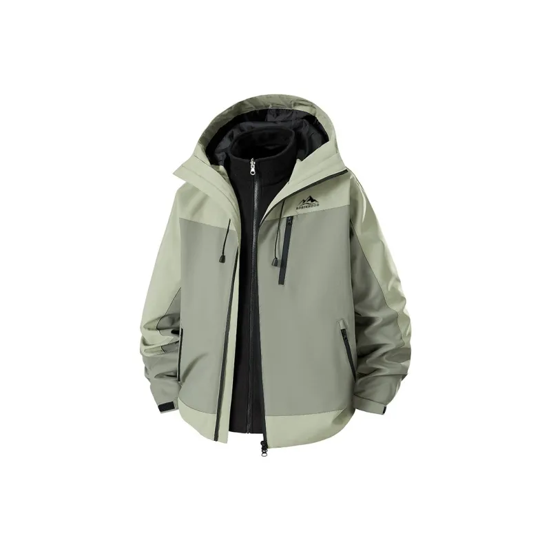ROBINHOOD Water Resistant Windproof Breathable Wear Resistant Warm Water Repellent Windbreaker Jacket Unisex-15