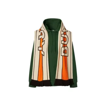 Burberry Sweatshirts Men Yellow Green