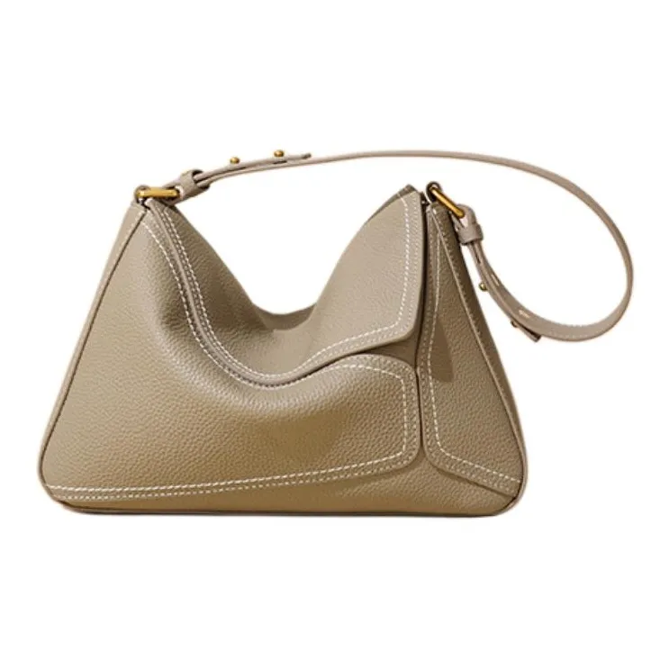 H YXIANG Cow Leather Shoulder Bag Women's Multicolor-3