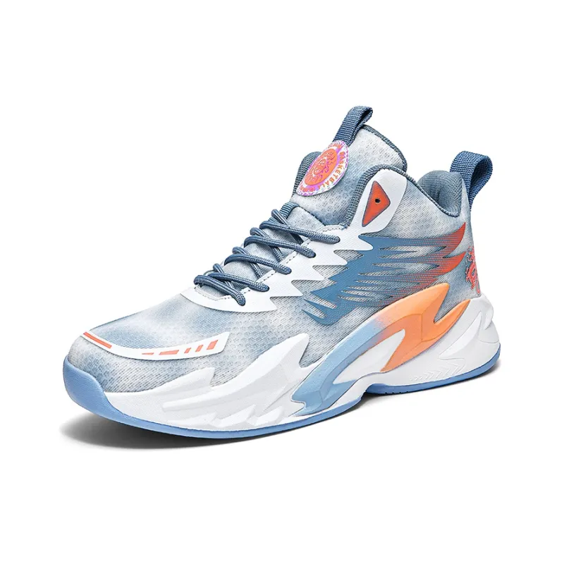 TONYBEAR Mid Top Basketball Shoes Unisex-12