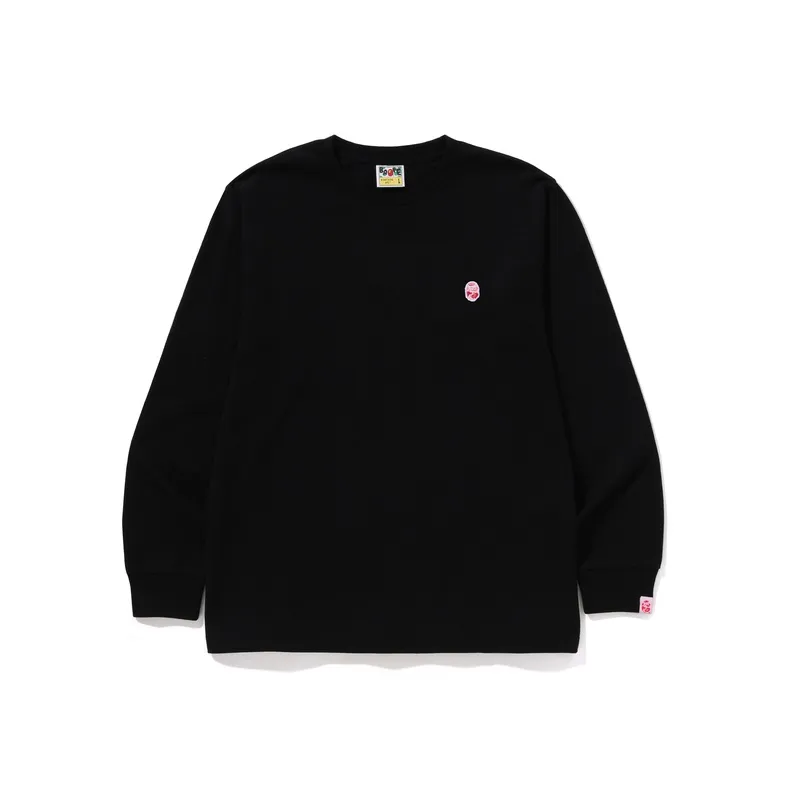 A BATHING APE Abc Camo One Point Long Sleeve Tee-4