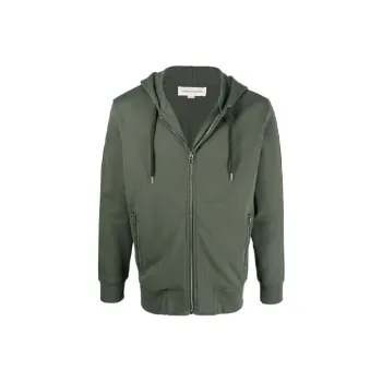 Alexander McQueen Zip Up Long Sleeved Hoodie