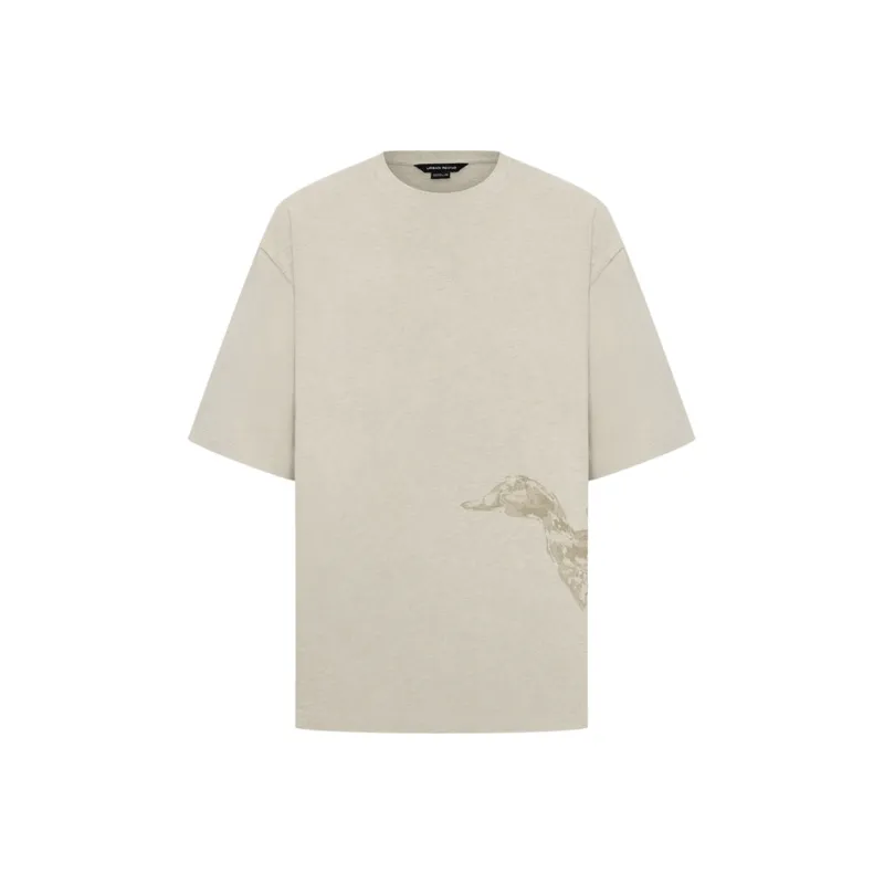 URBAN REVIVO T Shirt Men's Tea Gray Heather Gray-0