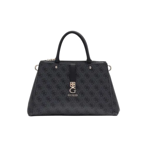 GUESS Polyurethane Shoulder Bag, Crossbody Bag, Handbag Women's Black Gray