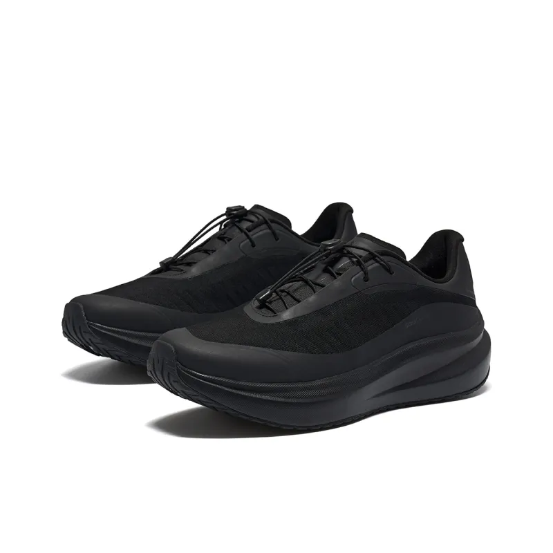 Saucony SHIFT FLOW 2 Anti Slip Wear Resistant Low Top Casual Running Shoes Unisex Black-2