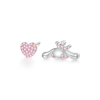 TIDECOLOR Yugui Dog S925 Silver Stud Earrings Women's