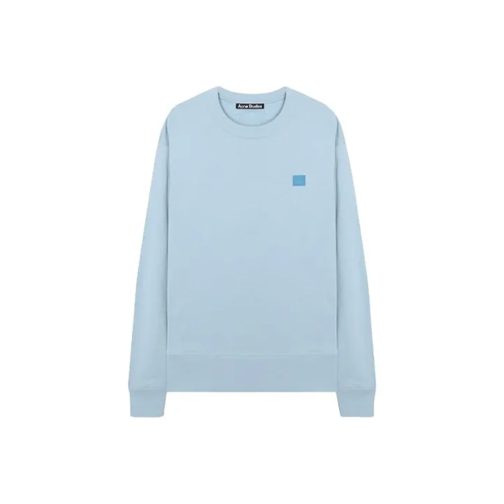 Acne Studios Sweatshirts Unisex Light Blue-0