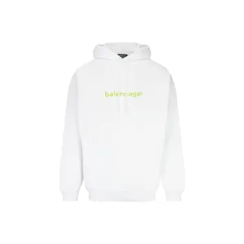 Balenciaga Sweatshirt Loose Fit Style Men's White