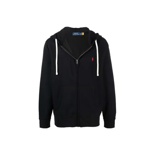 Polo Ralph Lauren Logo Embroidered Zipped Hoodie