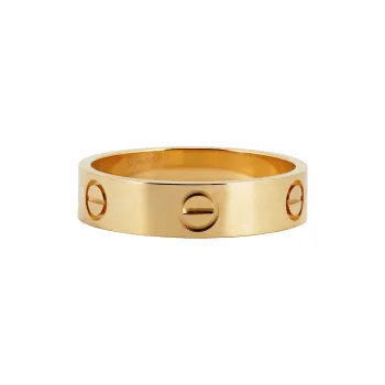 Cartier 2010s Pre owned 18kt Yellow Gold Love Ring