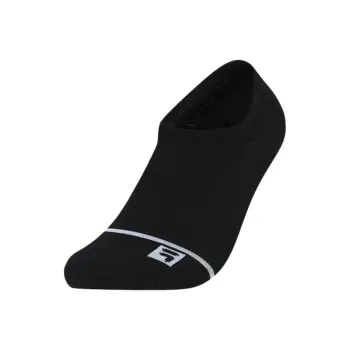 FILA Golf Series No Show Socks Men's 1 Pack Pitch Black