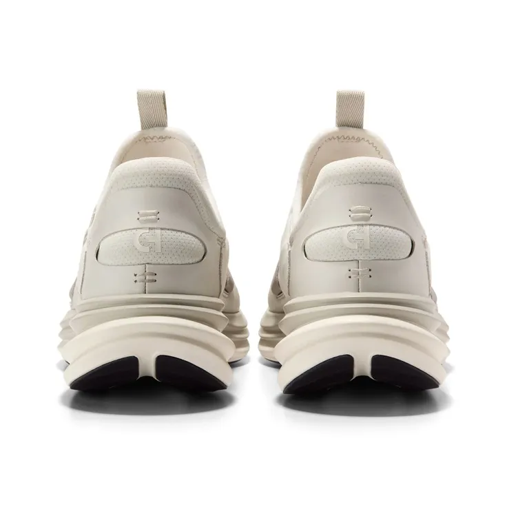 COLE HAAN RUNNING Collection Cushioning And Breathable Low Top Casual Shoes Men's Beige Box-5
