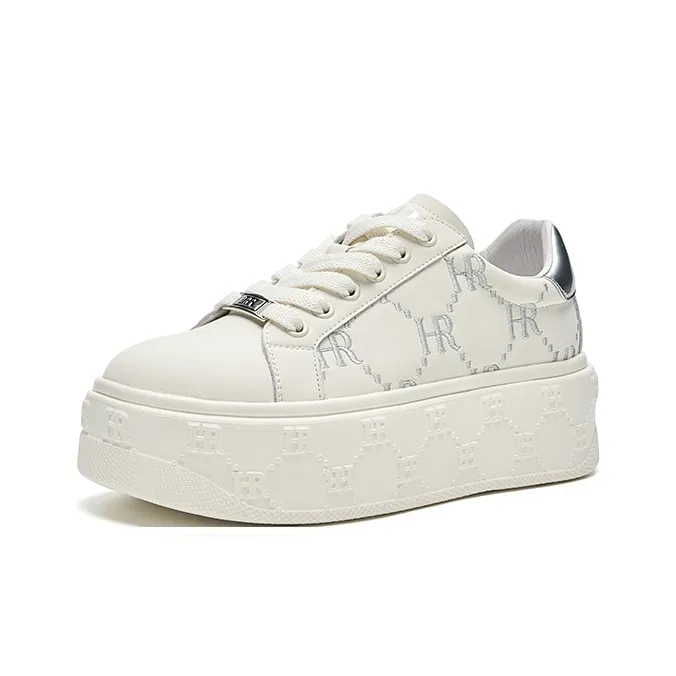 HR Helena Skateboard Shoes Women's Beige Silver-1