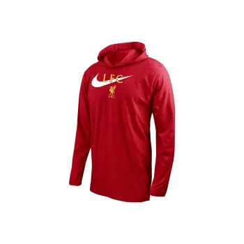 Nike Liverpool Fc Men's Nike Soccer Long Sleeve Hooded T Shirt