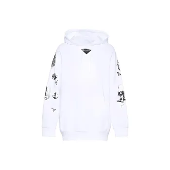 PRADA Sweatshirts Men White