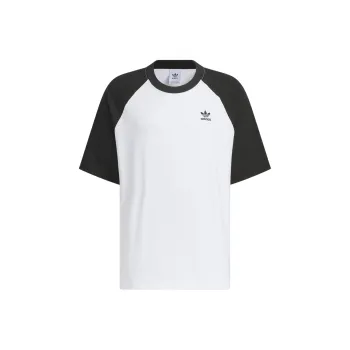 Adidas Originals ADICOLOR RAGLAN T SHIRT T Shirt Men's Black/White
