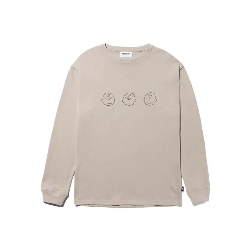 Reebok T-Shirts Unisex Beige