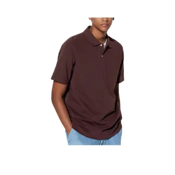 UNIQLO T Shirts Unisex Dark Red