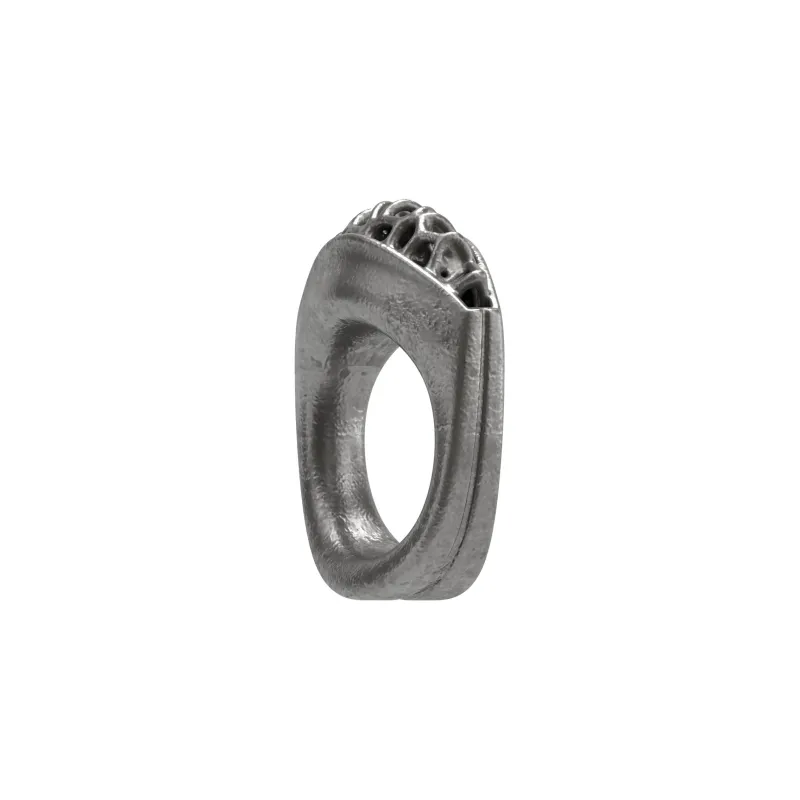 SCRY Stainless Steel Rings Unisex-2