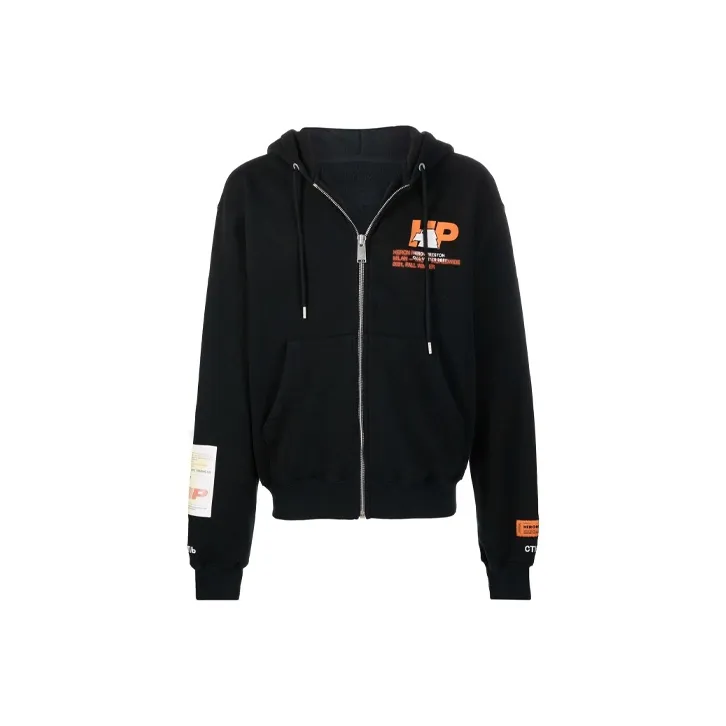 HERON PRESTON Sweatshirts Men Black-0