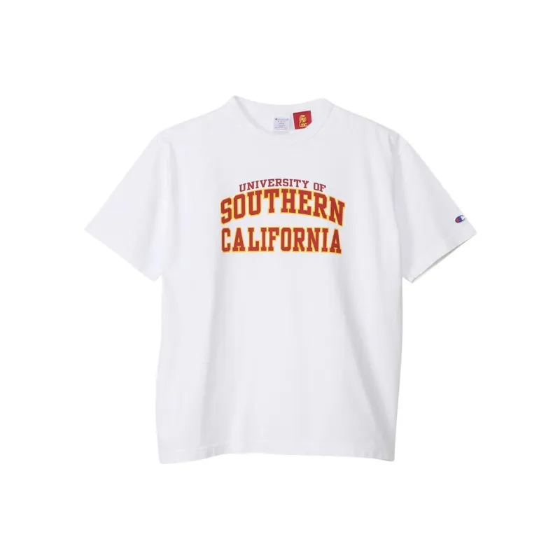 Champion T Shirts Unisex White-0