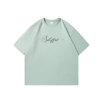 SIDEEFFECT Short Sleeved T Shirts Unisex Summer