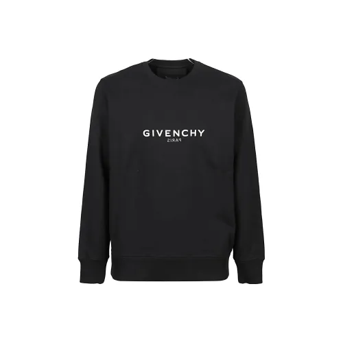 Givenchy Reverse Logo Printed Crewneck Sweatshirt