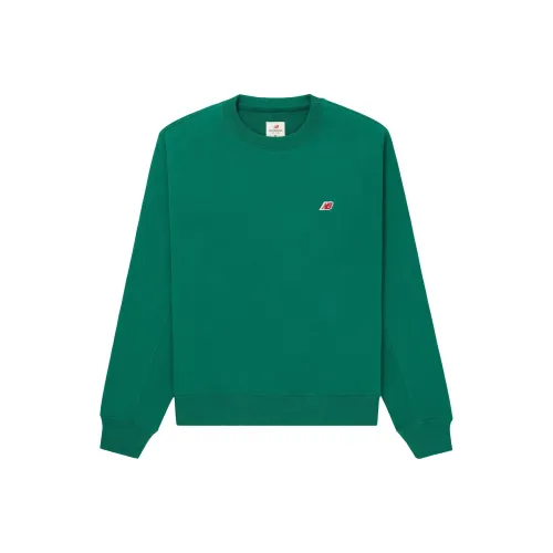 New Balance Made In USA Series Sweatshirts Unisex Green