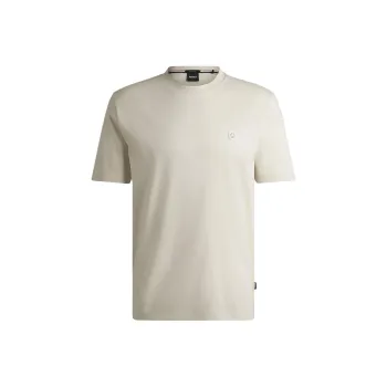 HUGO BOSS Double Monogram Patch Crewneck T-Shirt