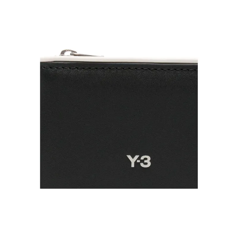 Y 3 Recycled Polyester Wallet Men's Black-2
