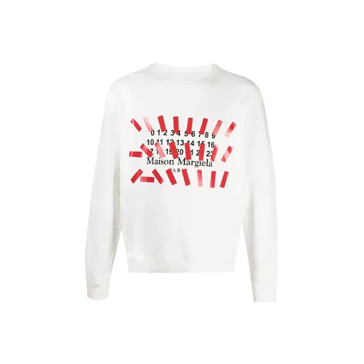 Maison Margiela Sweatshirts Men White-0