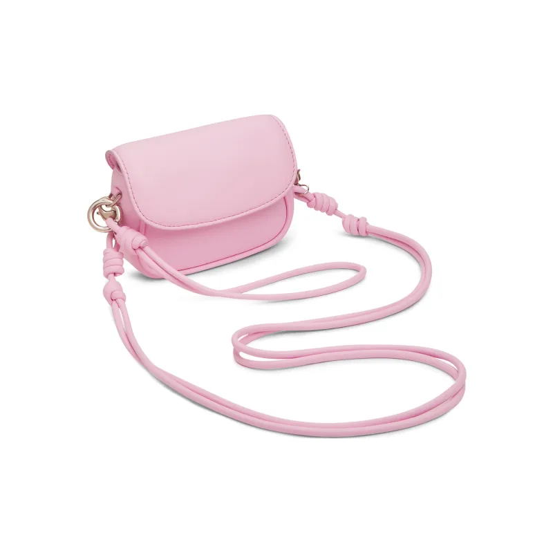 CHARLES&KEITH PU Fudge Packets Crossbody Bags Mini Women's Butter Yellow Cream Yellow/Bubble Gum Pink Bubble Gum Pink-6