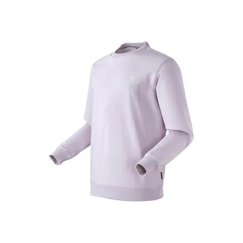 New Balance Sweatshirts Men Light Purple