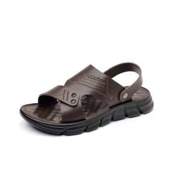 Mulinsen Beach Sandals Men Black/Brown