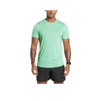GYMSHARK T Shirts Men Green