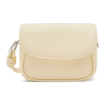 CHARLES&KEITH PU Fudge Packets Crossbody Bag Mini Women's Butter Yellow/Bubble Gum Pink
