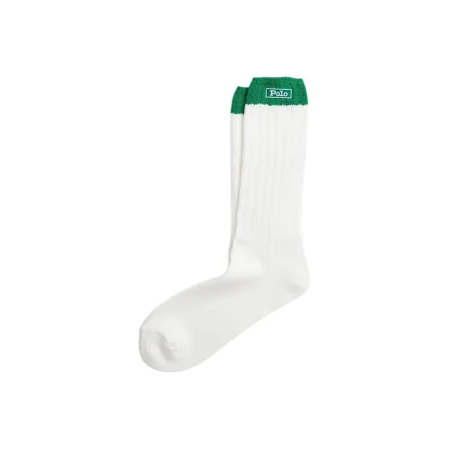 Polo Ralph Lauren SS24 Knee-High Socks Men's 1 Pack Green