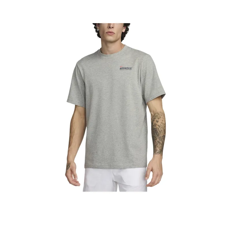 Nike T Shirts Men Dark Gray-0