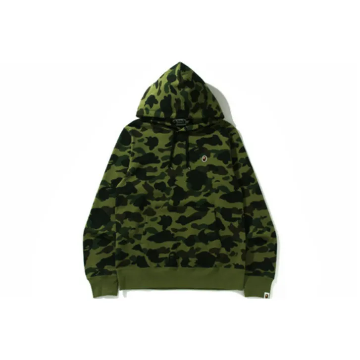 Bape 1st Camo One Point Pullover Hoodie-3
