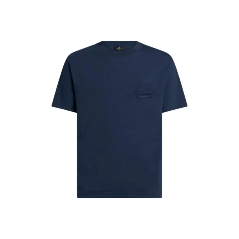 ETRO Pegaso Embroidered T Shirt-0