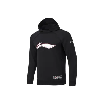 LiNing CBA Collection Professional Basketball Collection Sweatshirt Men's Black