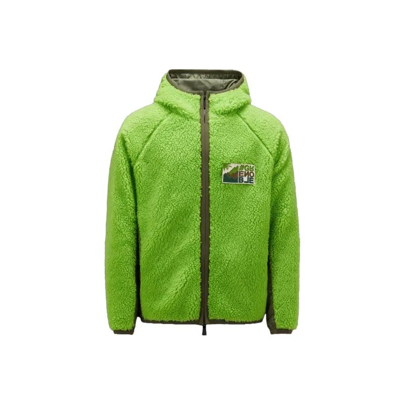Moncler Logo Patch Zipped Jacket-0