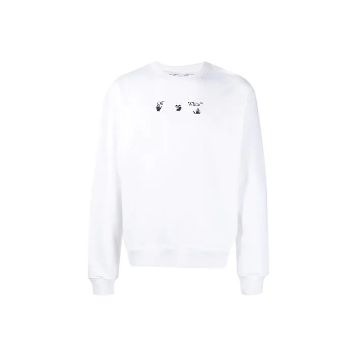 OFF WHITE FW21 Sweatshirts Men White-0